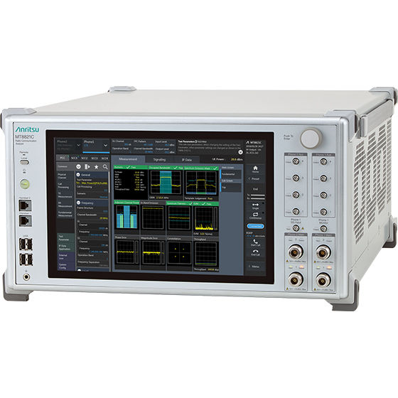 Thumbnail: Anristu MT8821C Radio Communication Analyzer right side