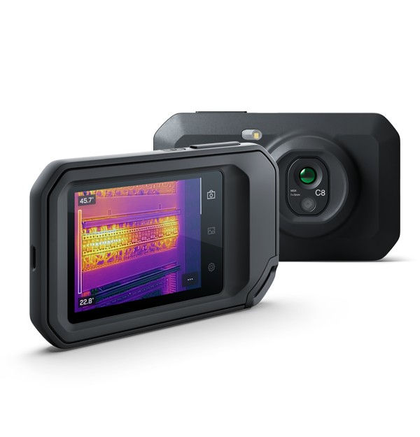 FLIR C8 Compact Thermal Imaging Camera 320 x 240 9 Hz Front view
