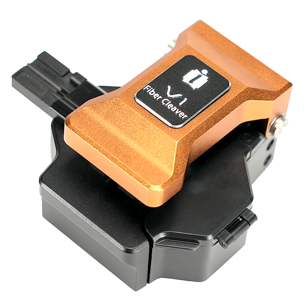 Thumbnail: The V1 cleaver is a straightforward, single-action solution for fiber cleaving, offering practicality and convenience in a po