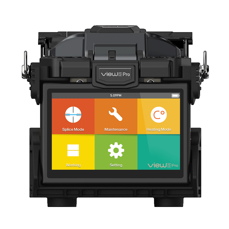 Thumbnail: Inno Instruments Fusion Splicers VIEW5 Pro Front view Close up