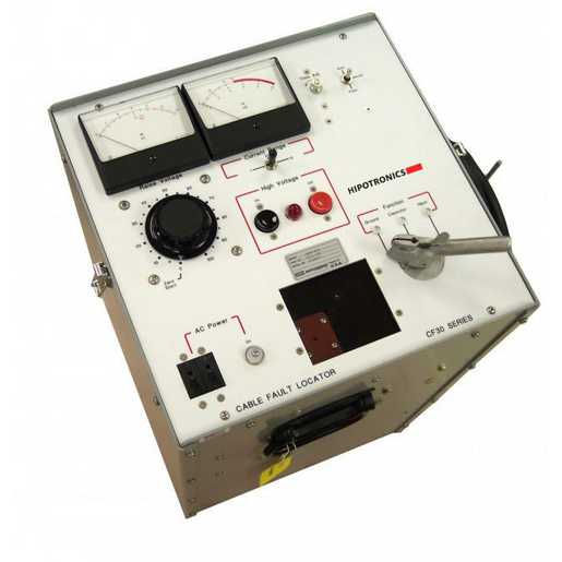 Hipotronics CF30 30kV Cable Fault Thumper Panel view