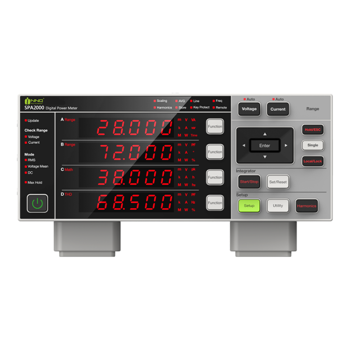 A cost-effective and compact digital power meter that leverages digital signal processing technology