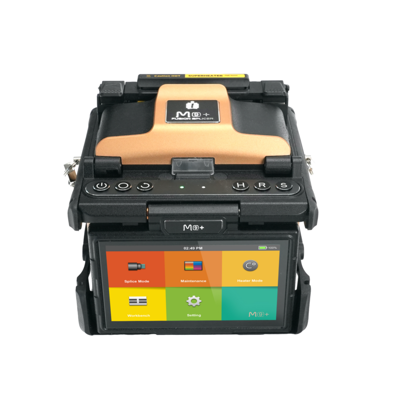 A Compact Core Alignment Fusion Splicer with AI-Driven Features and embedded IoT & GPS Modules.