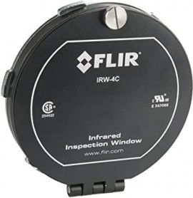 FLIR IRW-4C IR Window with PIRma-Lock, 4", aluminum