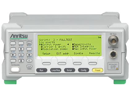 Anristu MT8852B Bluetooth® Test Set Front view