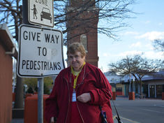 Slow down plea after close call