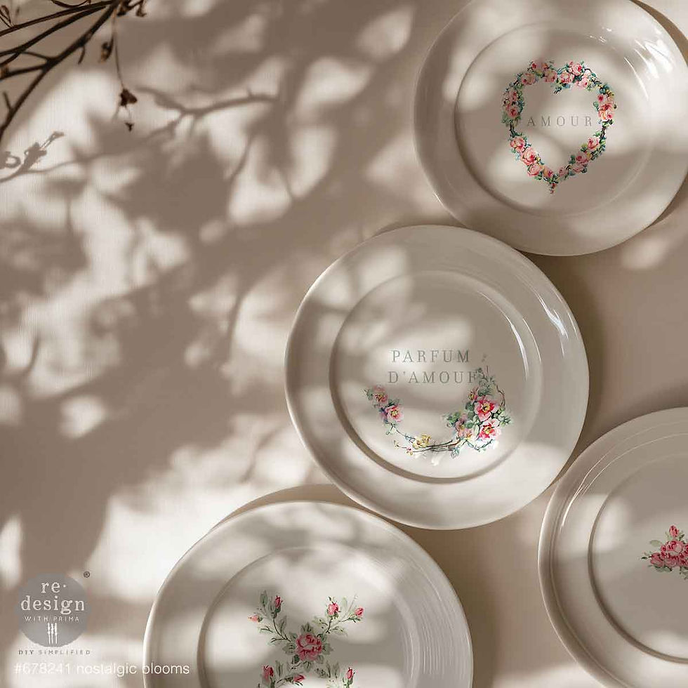 Thumbnail: ReDesign NOSTALGIC BLOOMS H2O Transfer