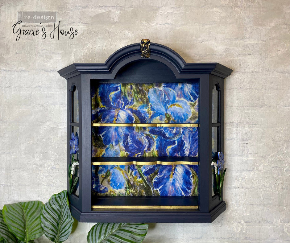 Thumbnail: ReDesign ENCHANTING IRIS Fiber Decoupage