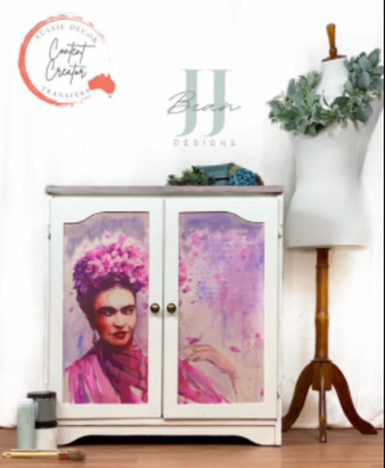 Thumbnail: Aussie Decor "Frida in Pink" Luxe Decoupage Paper