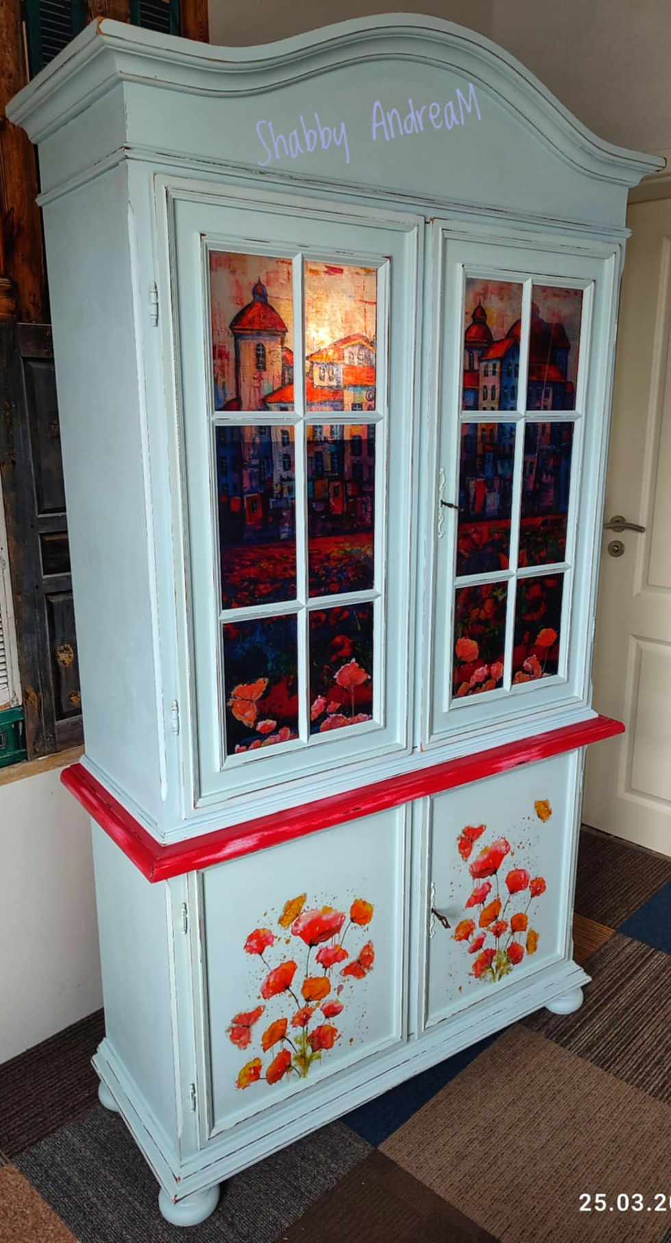 POPPIES Glasvitrine