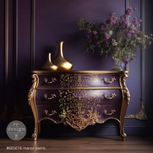Thumbnail: ReDesign MANOR SWIRLS Decor Transfers® KACHA