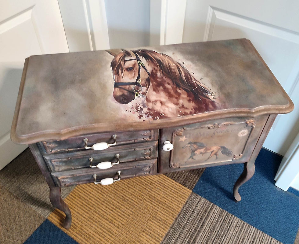 Thumbnail: Aussie Decor "Dappled Brown" Luxe Decoupage Paper