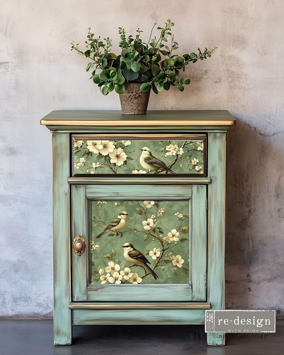 Miniaturbild: ReDesign CHIRPING BLISS Fiber Decoupage 3-tlg. Set