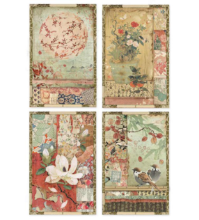 Strohseide Japanese postcards