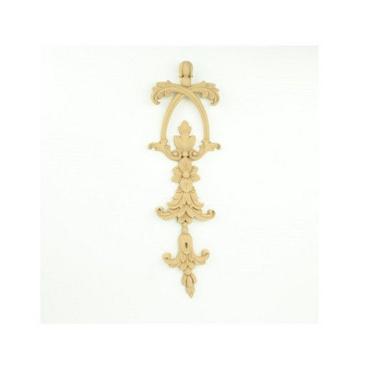 Dekorative Holzschnitzerei 24x6cm