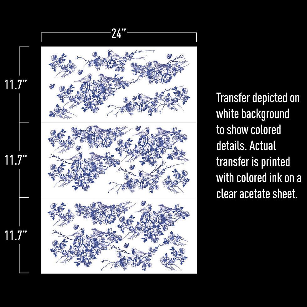 Thumbnail: ReDesign "Peaceful Flight" Dècor Transfers
