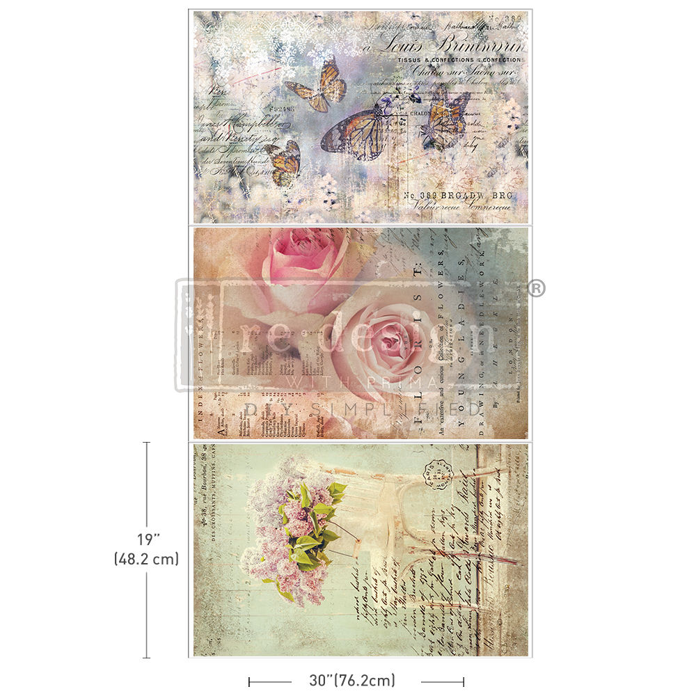 ReDesign DREAMY DELIGHTS Tissue Paper 3-er Set