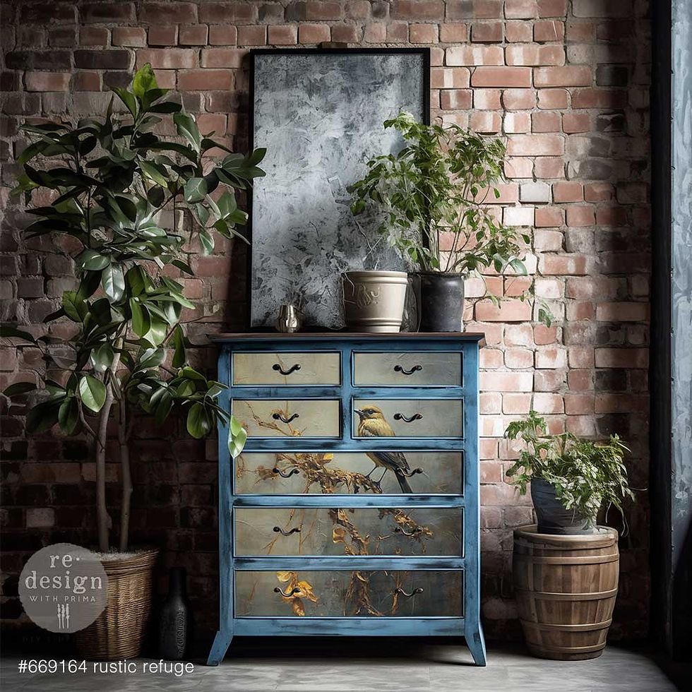 Miniaturbild: ReDesign RUSTIC REFUGE Fiber Decoupage