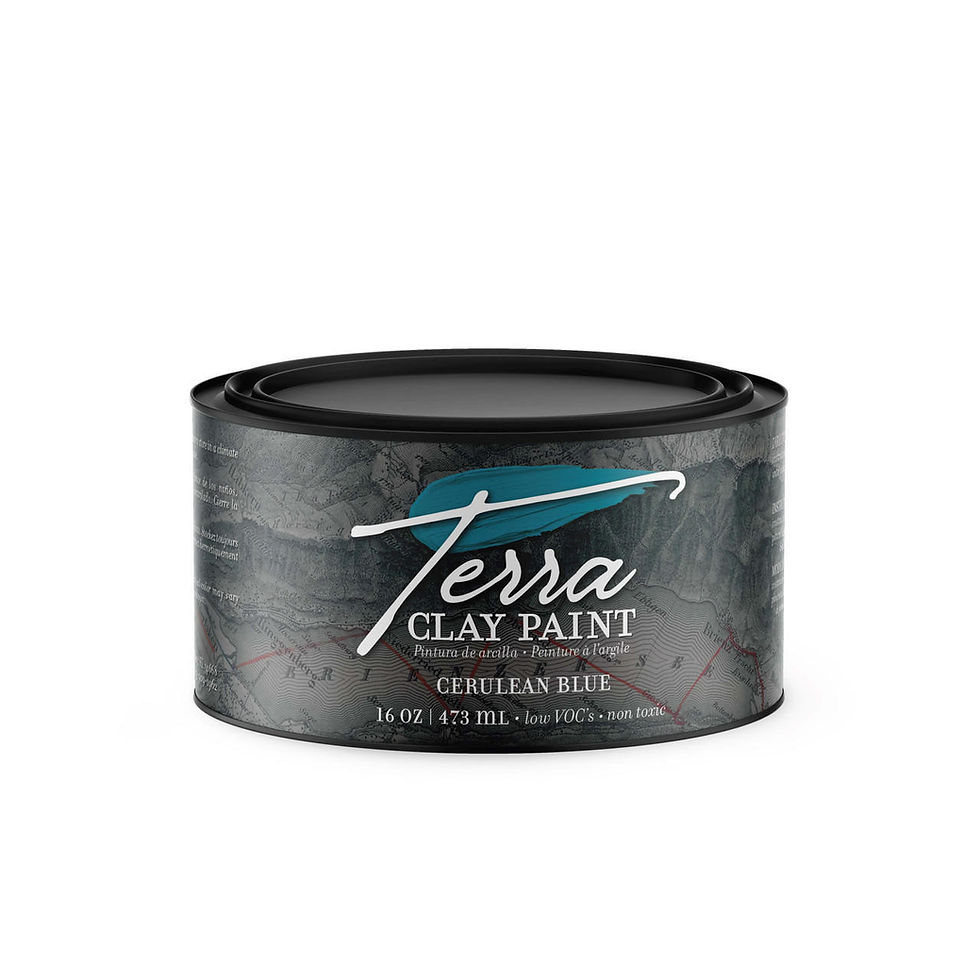 Thumbnail: Dixie Belle CERULEAN BLUE Terra Clay Paint