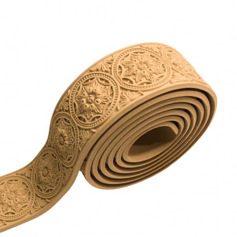 Thumbnail: Wood Carved Flexible Trim ~ 215cm. X 5.5cm