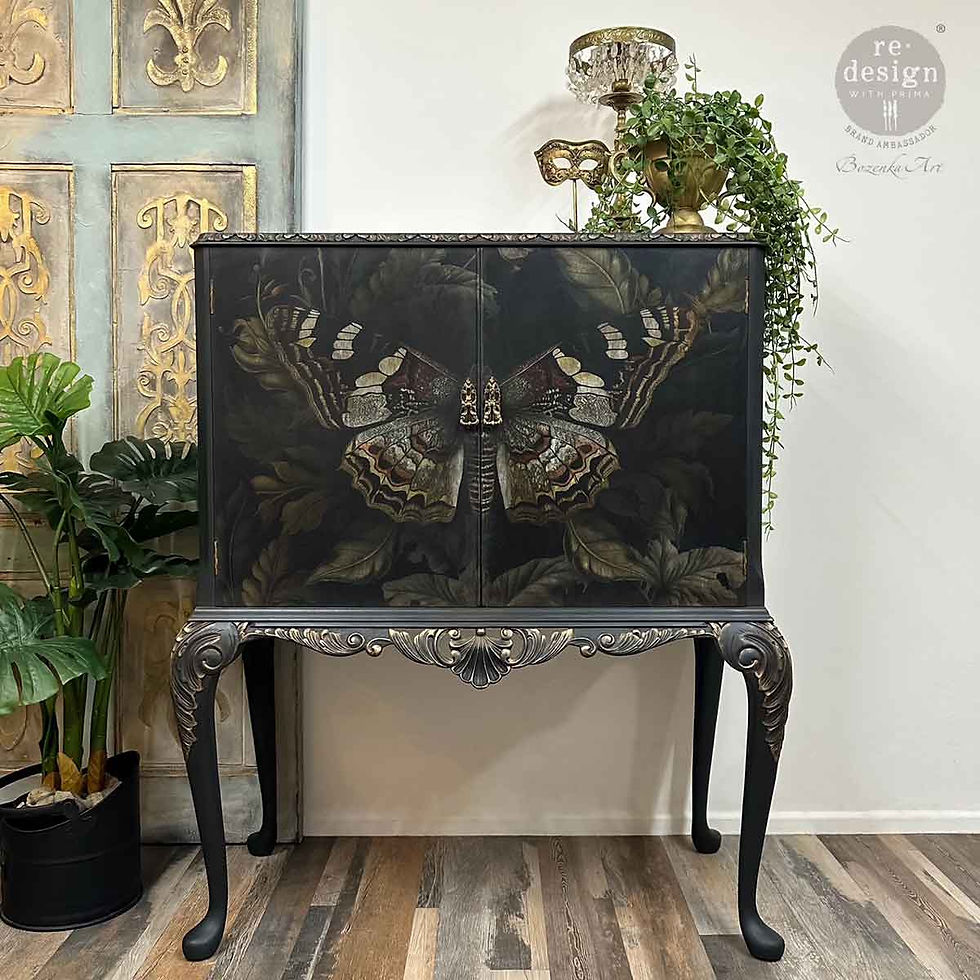 Miniaturbild: ReDesign BUTTERFLY CONSERVATORY TALES Fiber Decoupage