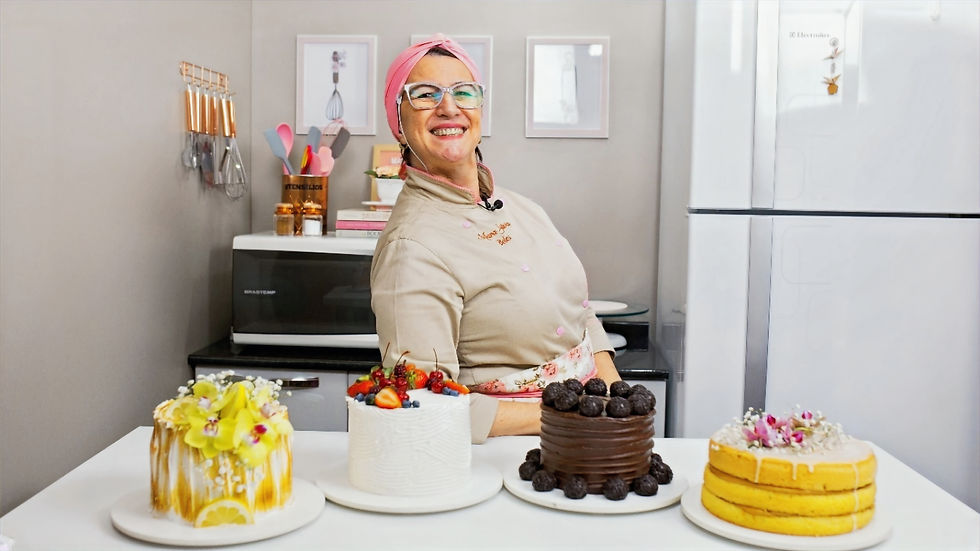 Cursos exclusivos de confeitaria lucrativa Mara Silvia Bolos