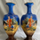 Thumbnail: Pair of Large Falcon Ware Arabian Vases