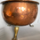 Thumbnail: Large Copper & Brass Footed Jardiniere