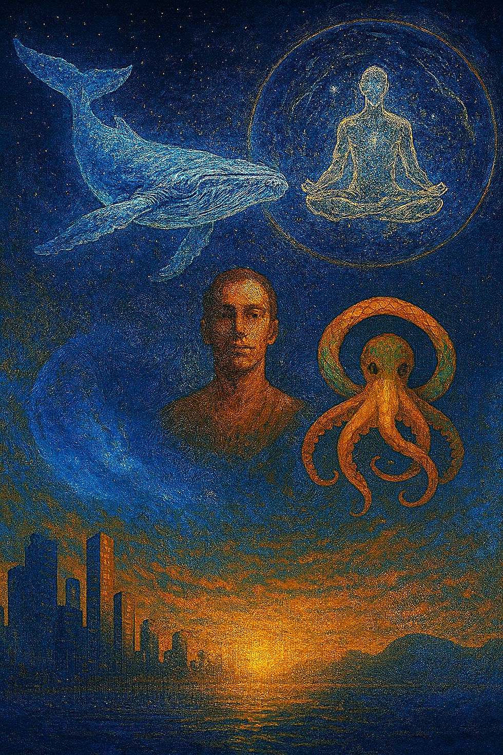 Why wales don't build cities? Intelligence is not just human. Many sea creatures posses it.