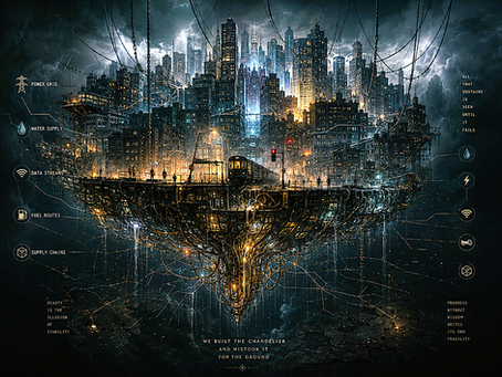 Big cities overdependence on centralized power grid. 