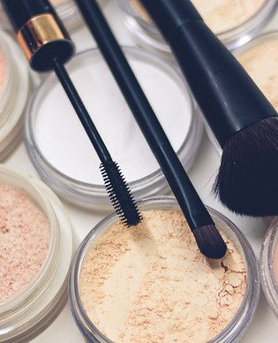 Pennelli e ciprie per il trucco