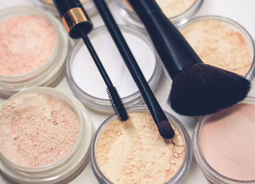 Makeup Brushes And Powders