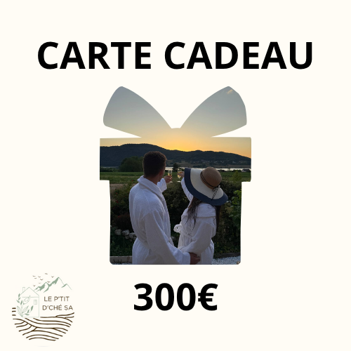 Carte cadeau 300€