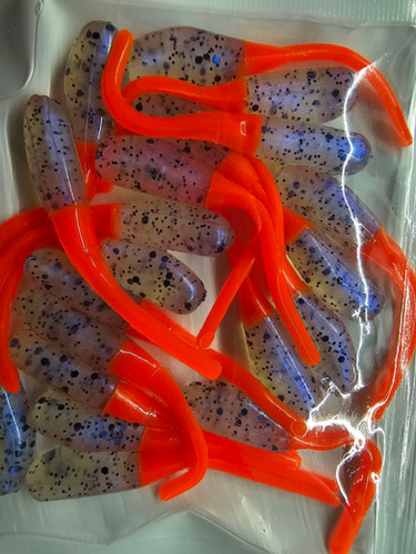 JASONS CRAPPIE FLOPPERS 2" 30 PACK CRAPPIE LURES JIGS MONKEY MILK - Foto 4