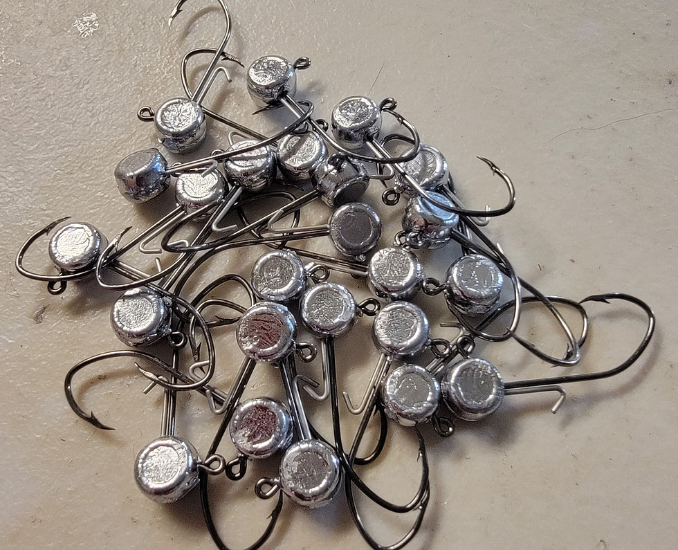 Plain Heads w/ Wire Keeper Elite Crappie Jigs