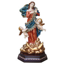 Imagen decorativa de la Virgen Destatanudos.