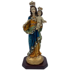 Imagen decorativa de la Virgen Auxiliadora.