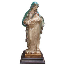 Imagen decorativa de la Virgen Buena Madre.