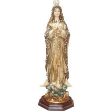 Imagen decorativa de la Virgen de Fátima.