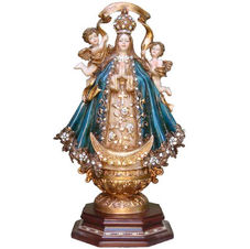 Imagen decorativa de la Virgen de San Juan de los Lagos 