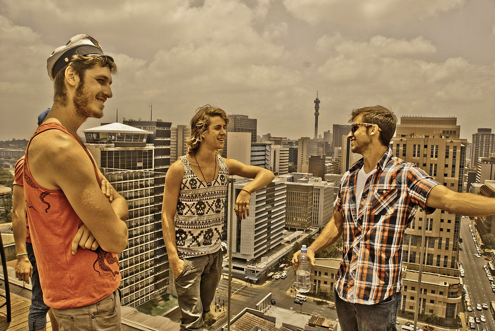 At Randlords for BalconyTV