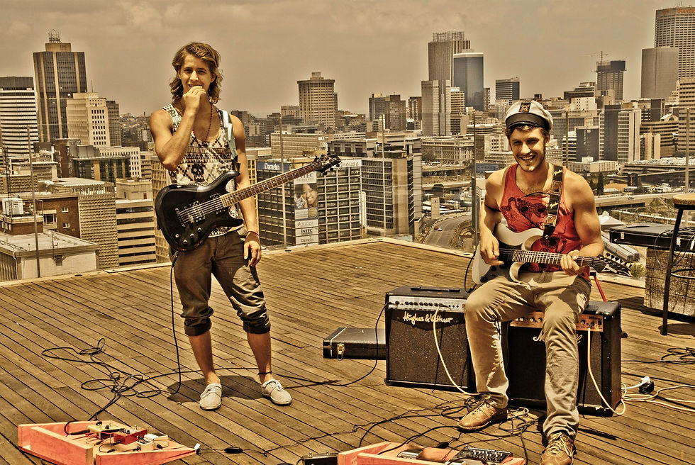 At Randlords for BalconyTV