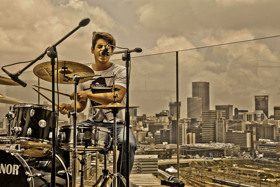 At Randlords for BalconyTV