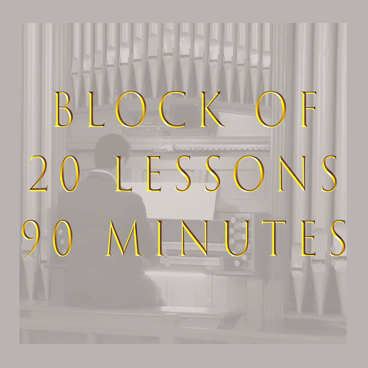 Pipe Organ Lessons