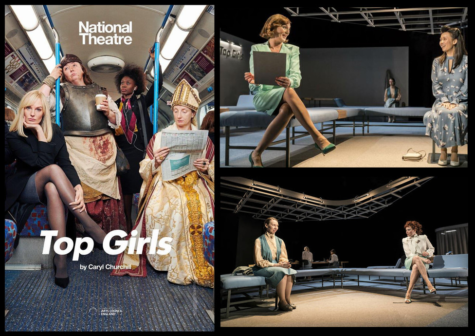 'Top Girls', National Theatre; Role: Soft furnishings prop maker & stage fitter