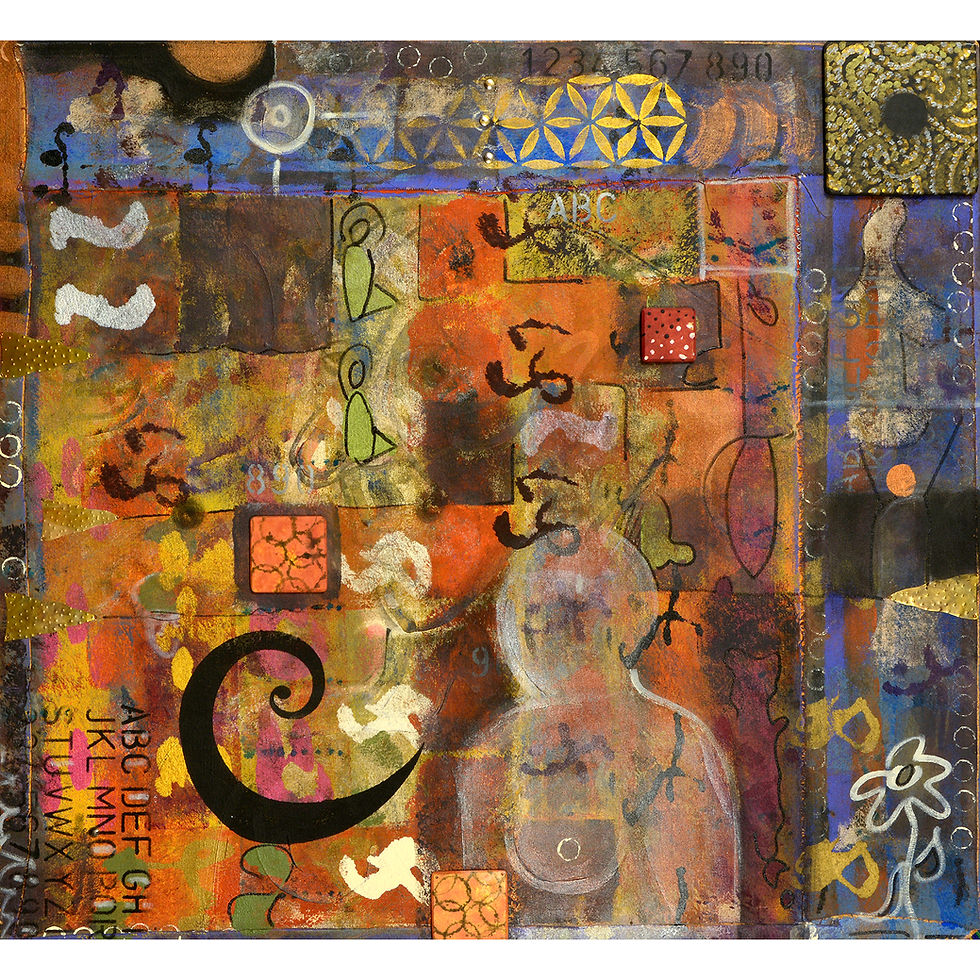 How We Project Original Mixed Media