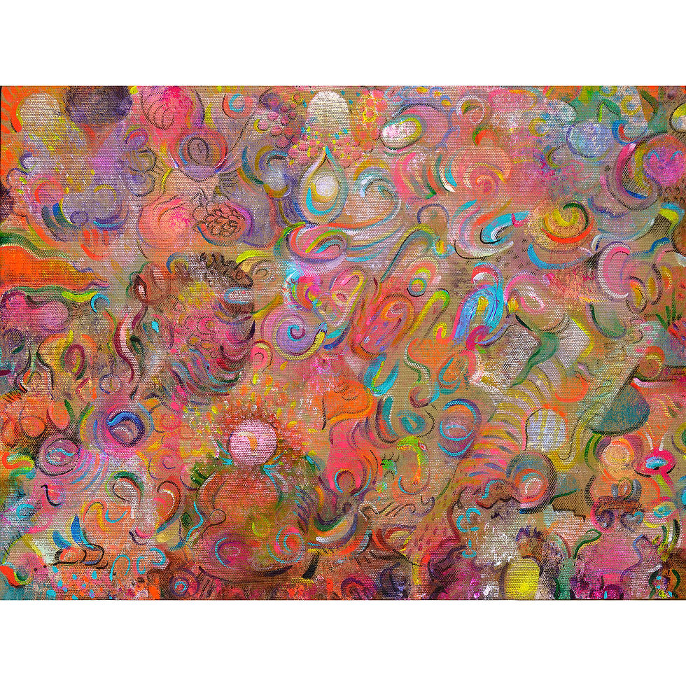 Closed Eye Deep Dive Original Painting