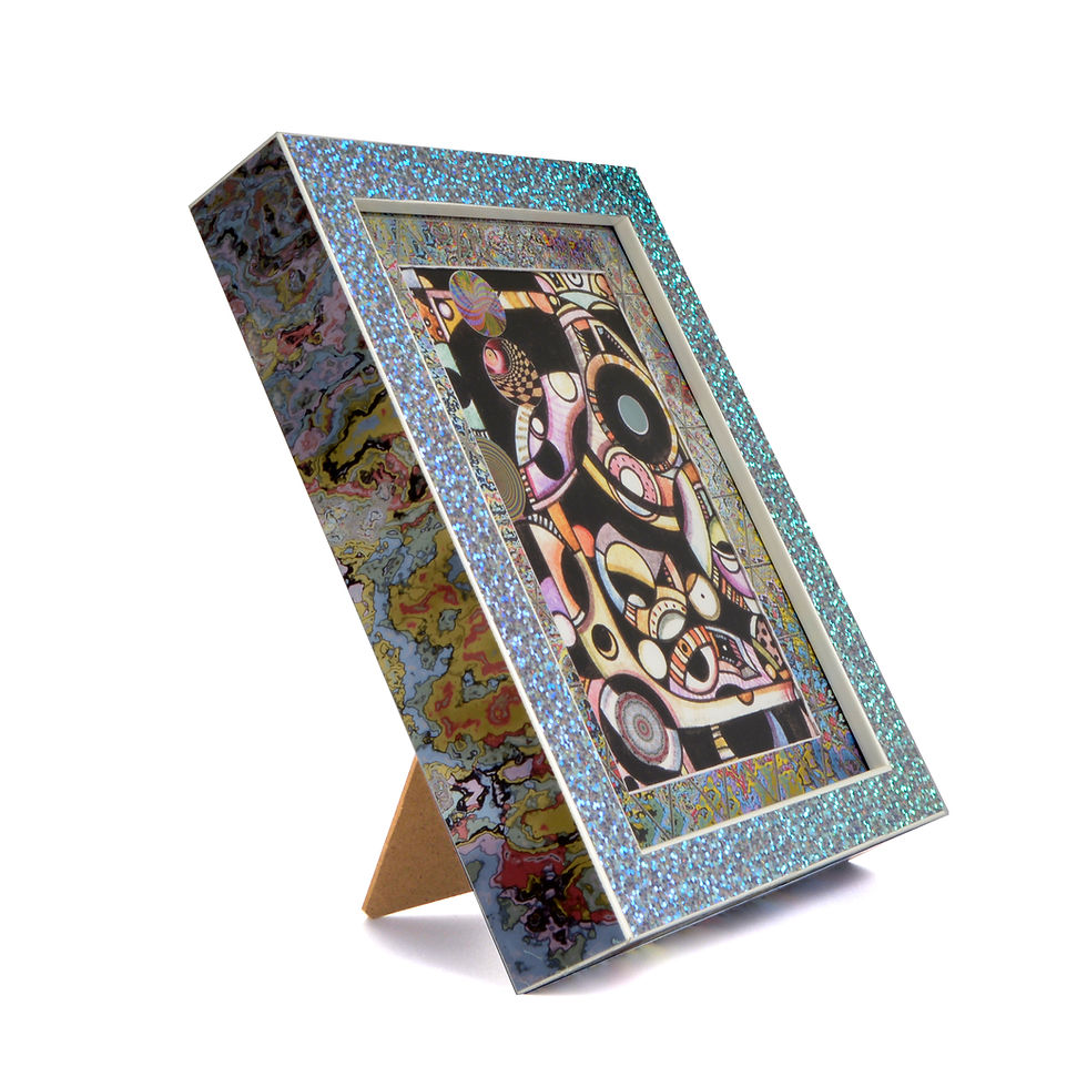 Thumbnail: Circle Maker Custom Framed Art Print