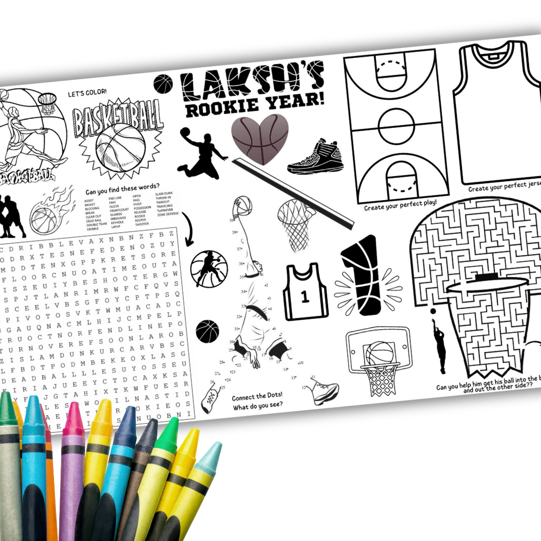 Basketball Activity Sheet