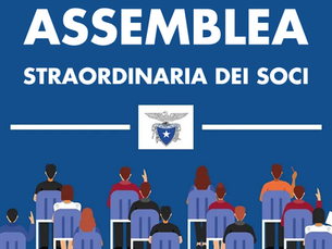 Assemblea Ordinaria dei Soci - Lunedì 23 Marzo
